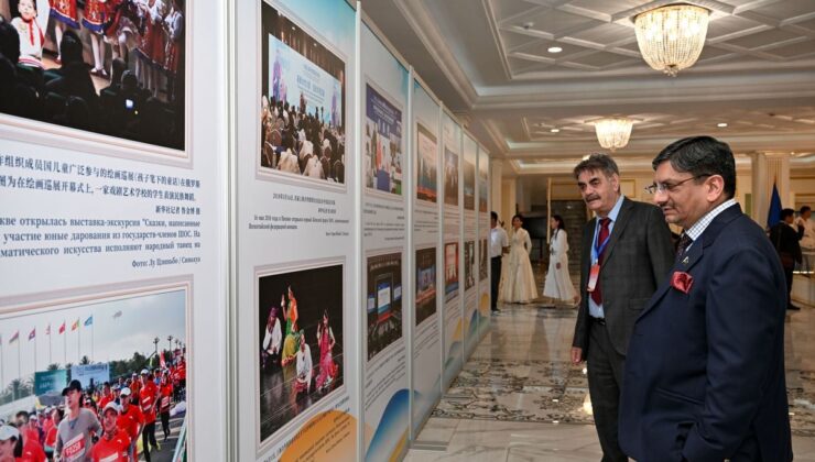 ŞİÖ’nün 25. yılında Bişkek’te fotoğraf sergisi açıldı
