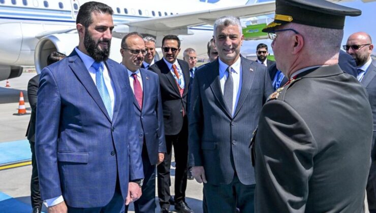 Suriye Cumhurbaşkanı Şara, Barrack ile görüştü
