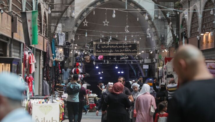 Suriye’de savaşın yaralarını saran tarihi Osmanlı Kapalı Çarşısı yeniden hayat buluyor