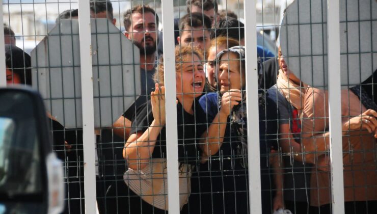 Suudi arabistan’da yangında ölen 4 işçinin cenazesi hatay’a getirildi