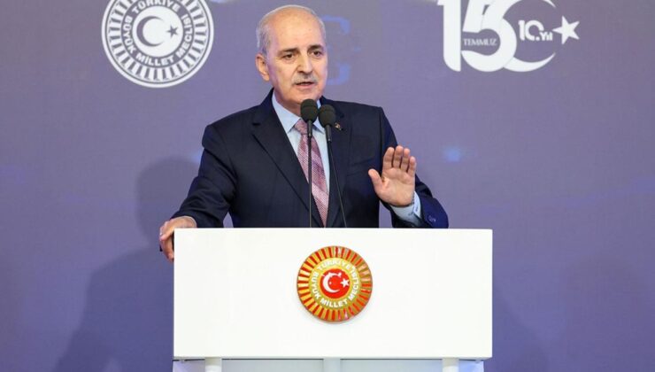 TBMM Başkanı Kurtulmuş, 15 Temmuz Demokrasi ve Milli Birlik Günü Anma Töreni’nde konuştu
