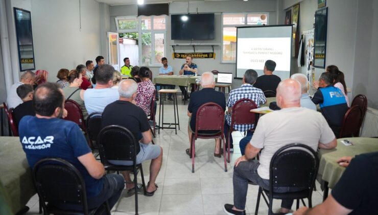 Tekirdağ Emniyet Müdürü Turanlı Roman vatandaşlarla bir araya geldi