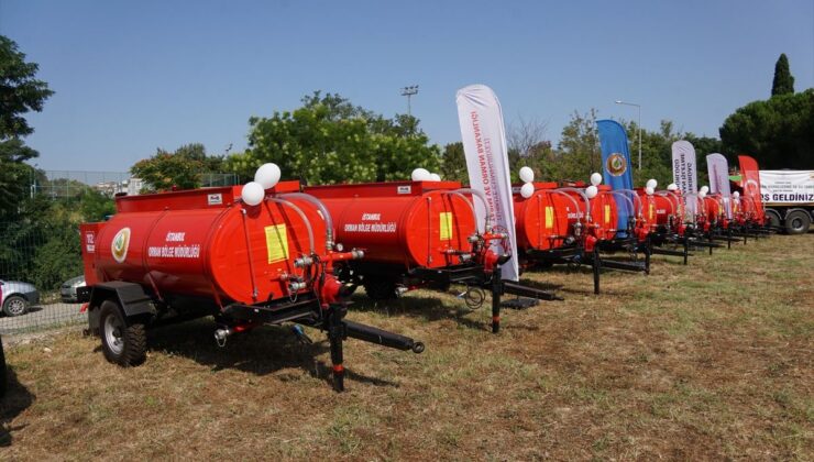 Tekirdağ’da orman yangınlarına karşı 50 mahallede su tankeri konuşlandırıldı