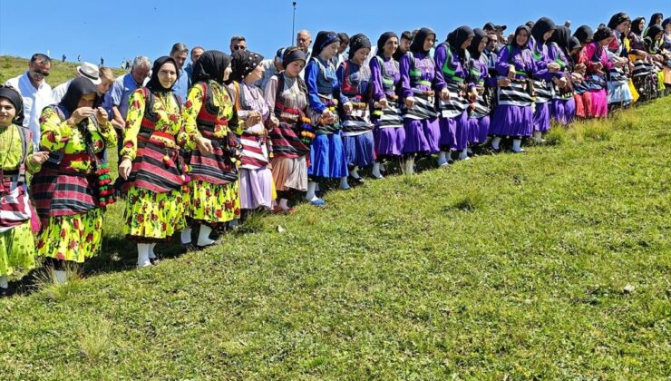 Trabzon’da “Karakısrak Yayla Şenliği” düzenlendi