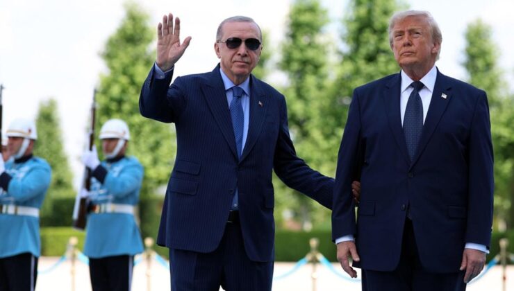 Trump Ankara’da Diriliş Ertuğrul dizisinin müziğiyle karşılandı