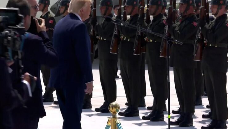 Trump, askerleri Türkçe selamladı