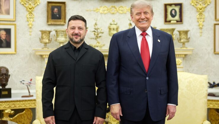 Trump, Zelenskiy ile Beyaz Saray’da görüştü