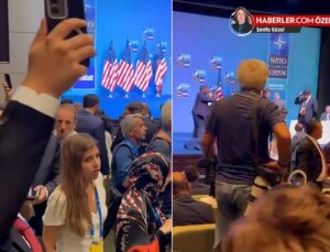 Trump’ın konuşması öncesi salonda alarm! Apar topar boşaltıldı