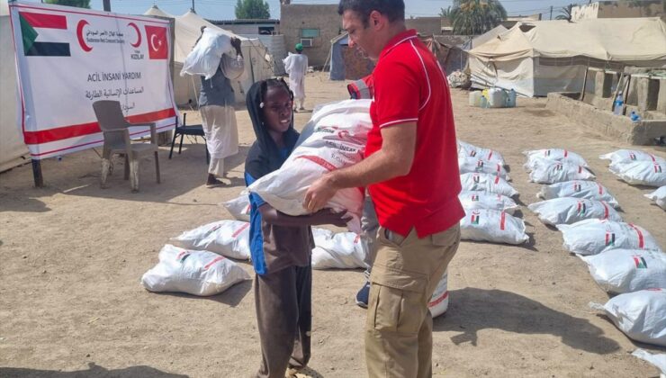 Türk Kızılay’dan Sudan’da 1000 aileye gıda yardımı