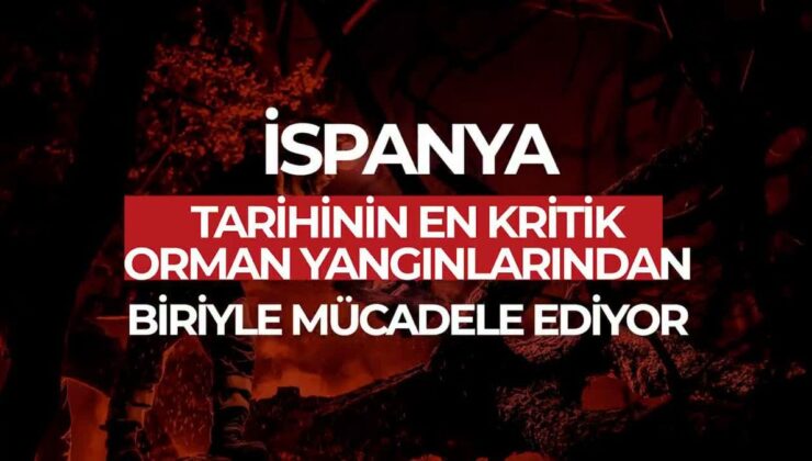 Türkiye, İspanya’ya yangın söndürme uçağı gönderdi