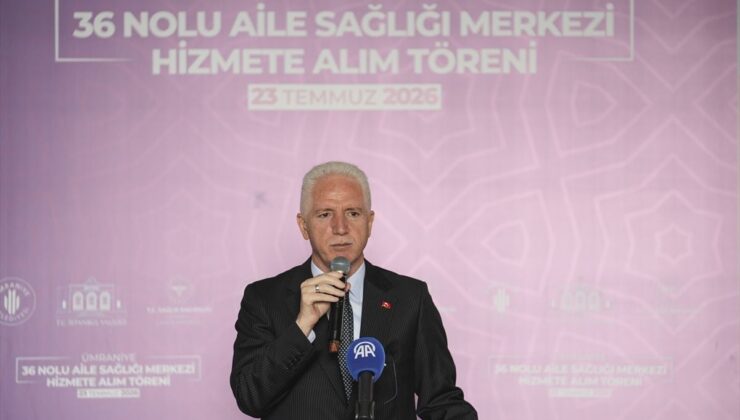 Ümraniye’de Yeni Aile Sağlığı Merkezi Hizmete Açıldı