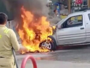 Yıllarca para biriktirip satın aldı, gözünün önünde alev alev yandı