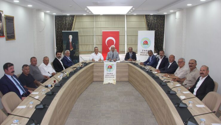 Zara’da Ziraat Odaları İl Koordinasyon Kurulu Toplantısı yapıldı