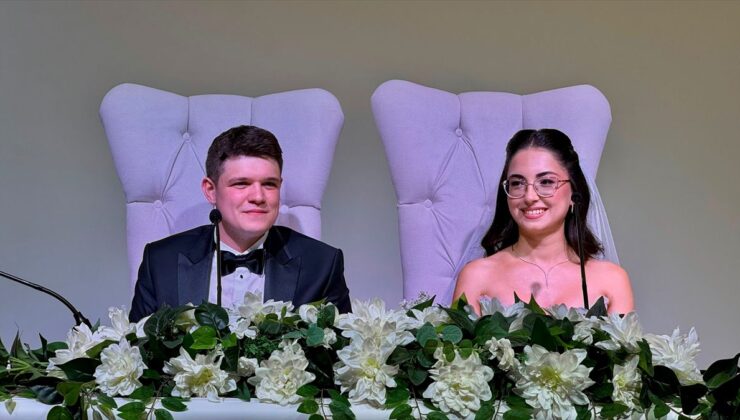 AA Dış Haberler muhabiri Damla Delialioğlu dünyaevine girdi
