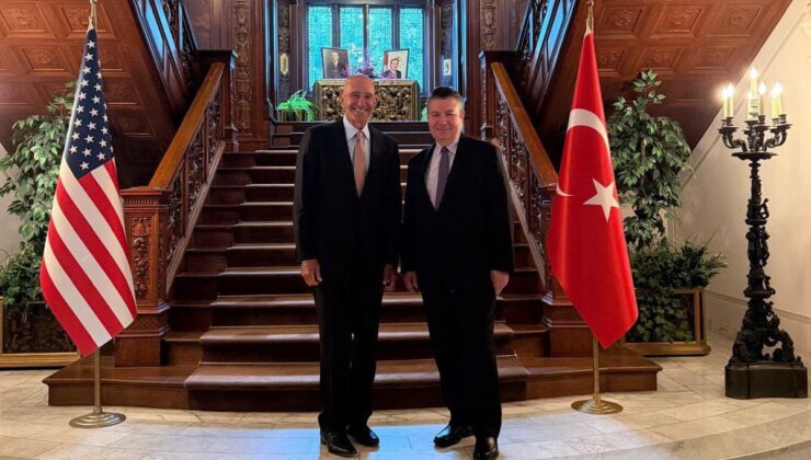 ABD’nin Ankara Büyükelçisi Barrack ile Türkiye’nin Washington Büyükelçisi Önal verimli görüşme gerçekleştirdi