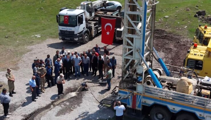 Ağzıpek Köyüne Yeni İçme Suyu Kaynağı
