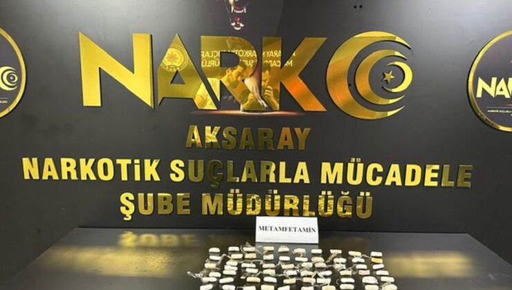 Aksaray’da Uyuşturucu Operasyonu: 3 Zanlı 535 Gram Metamfetamini Yutarak Yakalandı