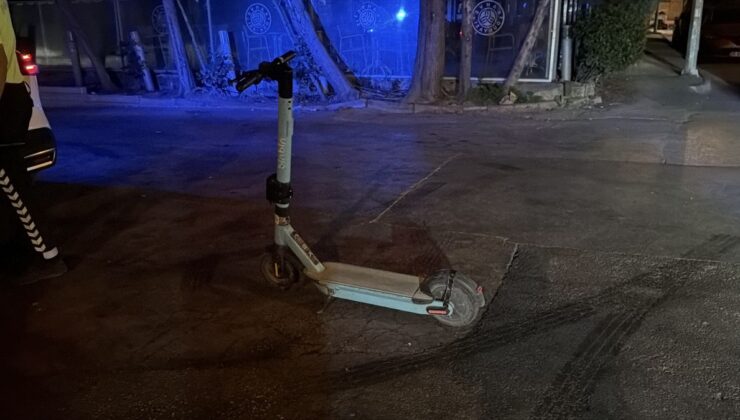Alkollü skuter sürücüsüne 25 bin TL ceza