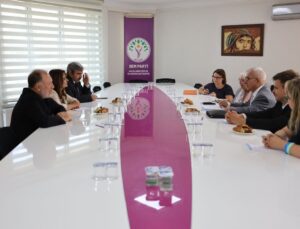 Alman Yeşiller’den DEM Parti’ye ziyaret