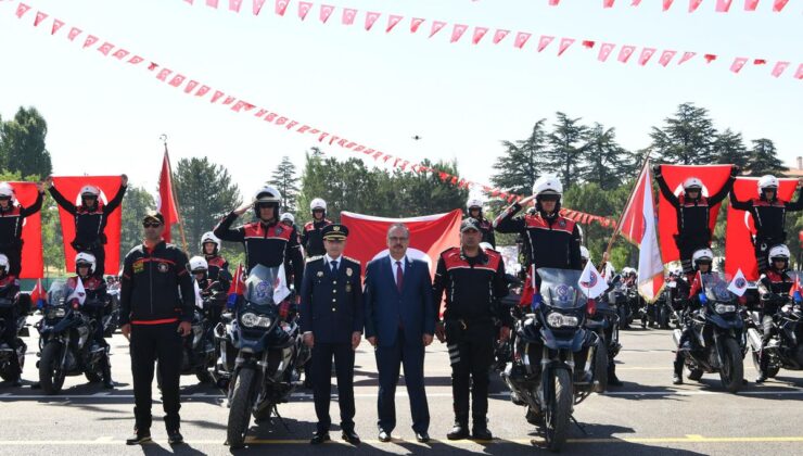 Ankara’da eğitimlerini tamamlayan 67 yunus polisi mezun oldu
