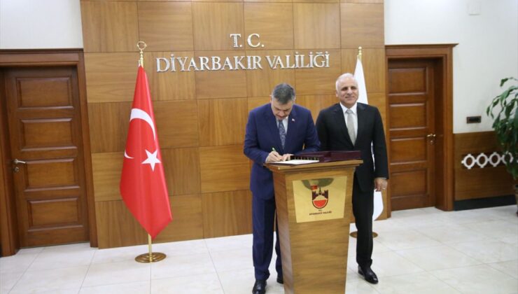 Bakan Çiftçi Diyarbakır’da güvenlik birimlerini ziyaret etti