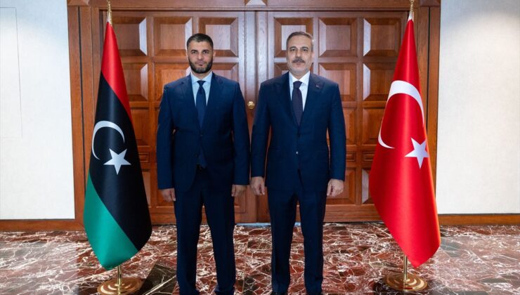 Bakan Fidan, Libya İçişleri Bakanı ile Ankara’da Görüştü