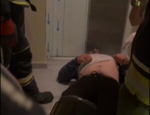 Bartın’da asansör bir kat düştü: 1 yaralı