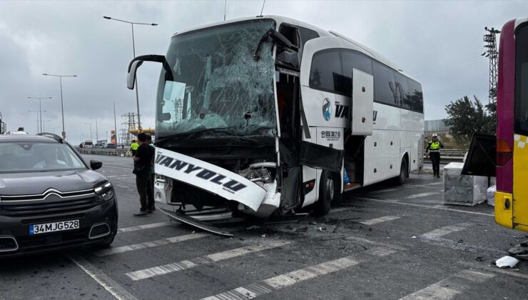 Başakşehir’de Otobüs Kazası: 4 Yaralı