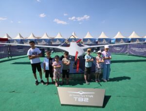 Bayraktar TB2 Siirt’te TEKNOFEST’te sergileniyor