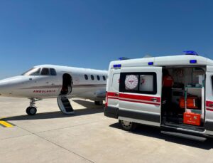 Bingöl’deki 4 Aylık Bebek Ambulans Uçakla Ankara’ya Sevk Edildi