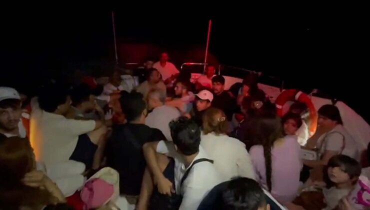 Datça’da 36 Kaçak Göçmen Kurtarıldı