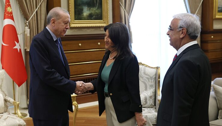 DEM Parti İmralı Heyeti, Cumhurbaşkanı Erdoğan ile Beştepe’de Görüştü