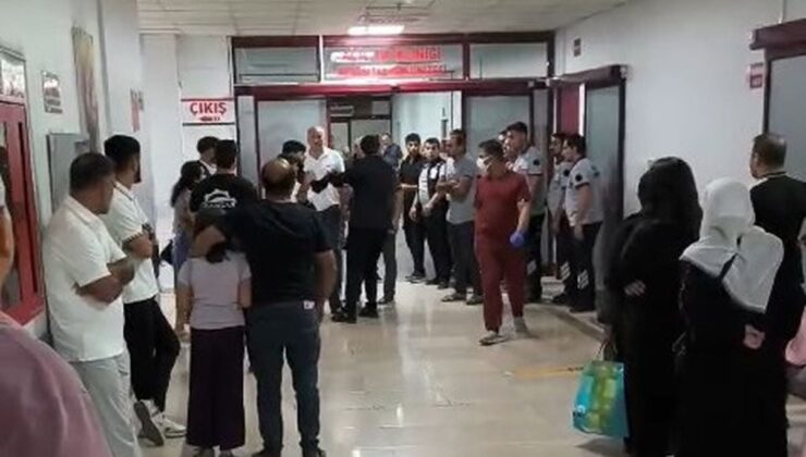 Diyarbakır’da havai fişek yüzüne isabet etti, hastanede arbede