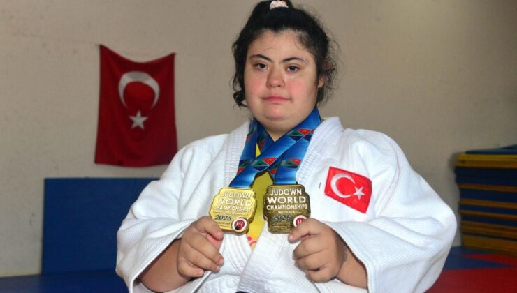 Down sendromlu Zeynep Sude judoda dünya şampiyonu