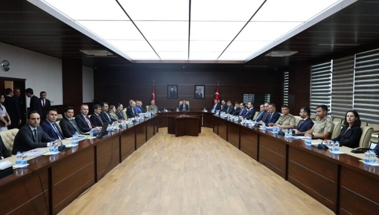 Elazığ’da Güvenlik Toplantısı Yapıldı