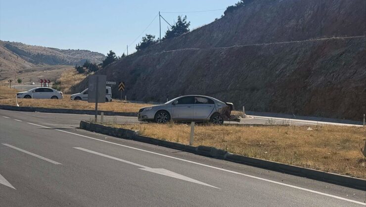 Emirdağ’da iki otomobil çarpıştı: 7 yaralı