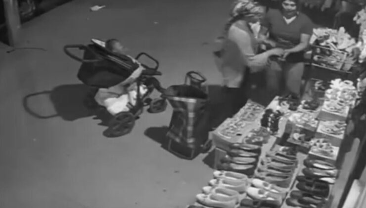 Esenyurt’ta Mağazadan Ayakkabı Çalan 4 Kadın Kamerada