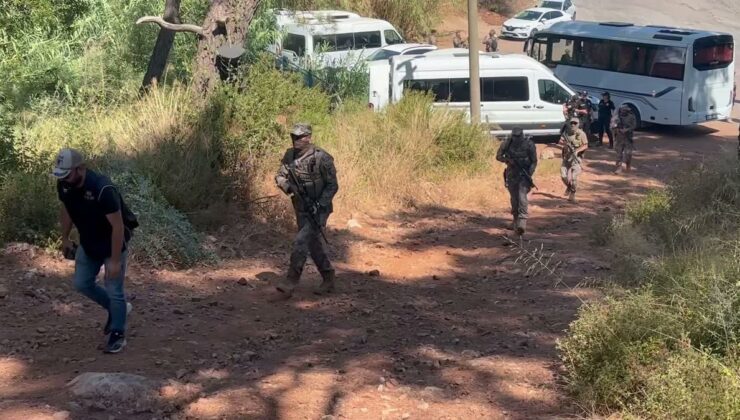 FETÖ’cü Burkay Karatepe’nin gösterdiği yerlerde silah araması başlatıldı