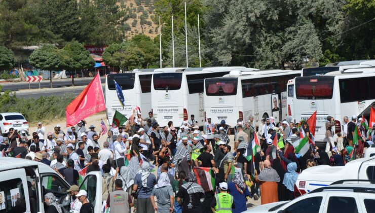 Filistin Konvoyu Mardin’e Ulaştı: ‘Batı Şeria’nın Gazzeleşmesine Engel Olacağız’