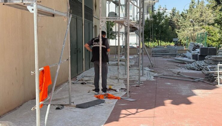 Gaziantep’te İşçi İskeleden Düşerek Hayatını Kaybetti
