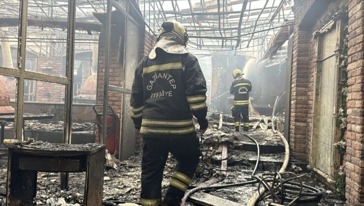Gaziantep’te restoran yangını kontrol altına alındı