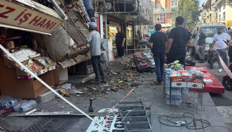 Gölcük’te İş Hanında Çökme: 2 Yaralı