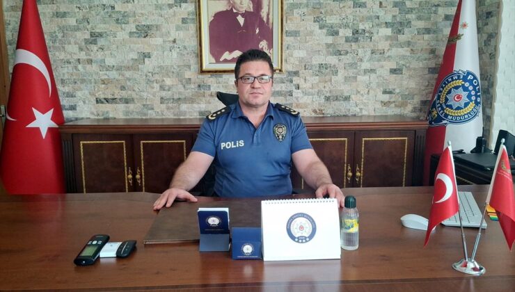 Güdül’de yeni görev başlayan amirlere kabul
