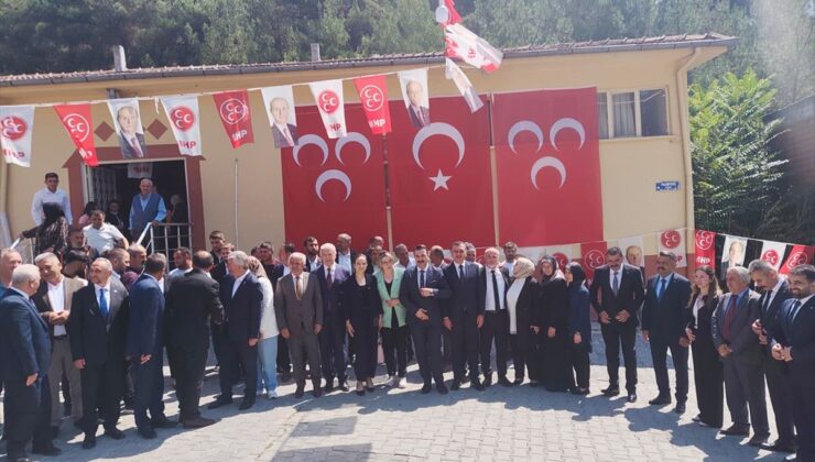 Hanönü’de MHP Kongresi: Erhan Asar Güven Tazeledi