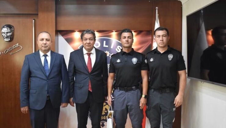 Hatay’da kahraman polislere ödül