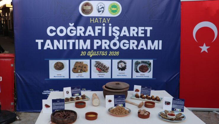 Hatay’ın 5 Lezzeti Coğrafi İşaretle Tescillendi