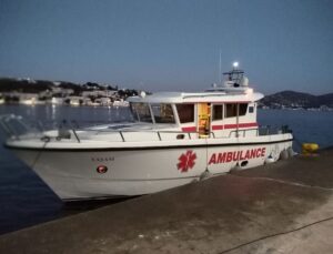 İleryoz’dan Bodrum’a Deniz Ambulansıyla Kurtarma