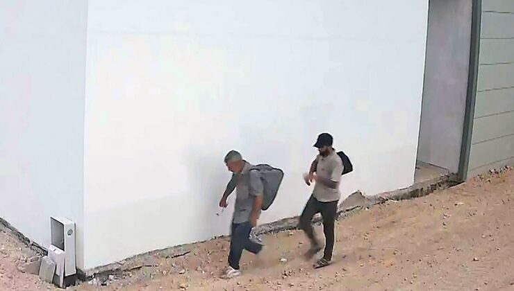 İnşaat Hırsızları Güvenlik Kamerasından Yakalandı