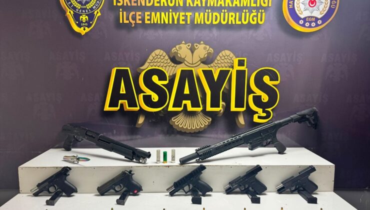 İskenderun’da ev ve otomobil kurşunlama: 7 tutuklama