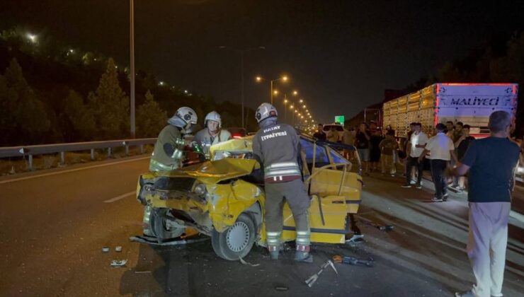 İskenderun’da Zincirleme Kaza: 1 Ölü, 4 Yaralı
